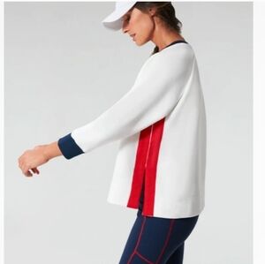 Tuckernuck Sport Americana Scuba Pullover Top Size